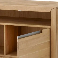 Wohnen TV Lowboard Croconia aus Wildeiche Massivholz