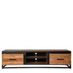 Wohnen TV Lowboard im Industry und Loft Stil - Piatrasun