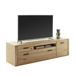 Wohnen TV Lowboard in Asteiche Hell - Jevedaz