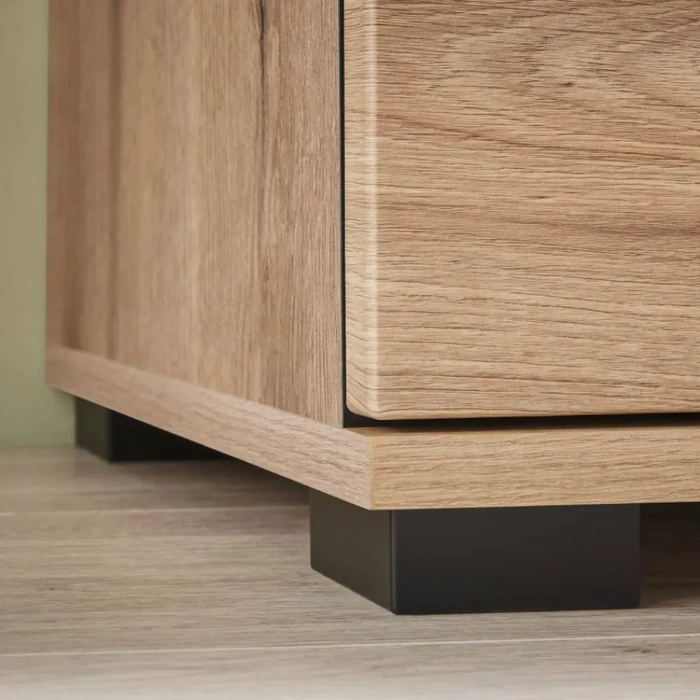 Wohnen Tv & Hifi-Möbel|Tv & Hifi-Möbel*TV Lowboard in Eiche Dekor - Brocus