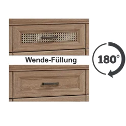 Wohnen Sideboards & Kommoden|Sideboards & Kommoden*TV Lowboard in Eiche Holzoptik - Barack