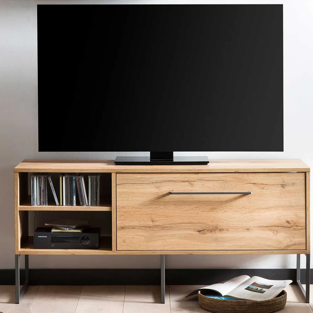 Wohnen Tv & Hifi-Möbel|Tv & Hifi-Möbel*TV Lowboard in Eiche Touchwood - Swurta