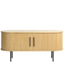 Wohnen TV Lowboard in ovalem Design - Teorina