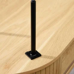 Wohnen TV Lowboard in ovalem Design - Teorina