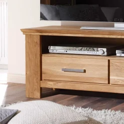 Wohnen Tv & Hifi-Möbel|Tv & Hifi-Möbel*TV Lowboard Ladressa aus Wildeiche geölt und gewachst