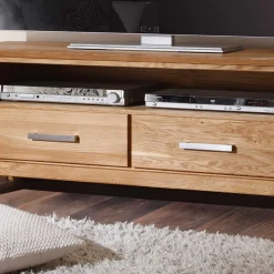 Wohnen Tv & Hifi-Möbel|Tv & Hifi-Möbel*TV Lowboard Ladressa aus Wildeiche geölt und gewachst