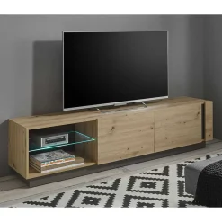 Wohnen Tv & Hifi-Möbel|Tv & Hifi-Möbel*TV Lowboard mit Sockelgestell - 188 cm breit - Lairian