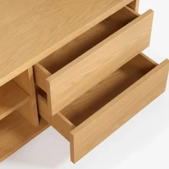 Wohnen Tv & Hifi-Möbel|Tv & Hifi-Möbel*TV Lowboard mit zwei Schubladen & Tür - Elastian