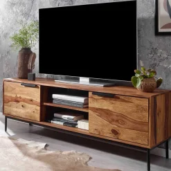 Wohnen Tv & Hifi-Möbel|Tv & Hifi-Möbel*TV Schrank aus Sheesham Massivholz - Placer
