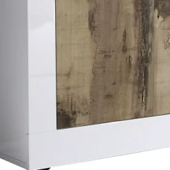 Wohnen TV Schrank in Holz verwittert - Olvenion