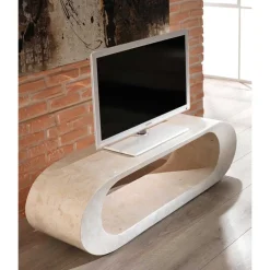 Wohnen Tv & Hifi-Möbel|Tv & Hifi-Möbel*TV Tisch Filicudia in Creme Weiß