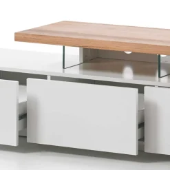 Wohnen TV Tisch Heaven in Weiß