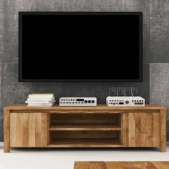Wohnen Tv & Hifi-Möbel|Tv & Hifi-Möbel*TV Tisch Nadalia aus Wildeiche Massivholz