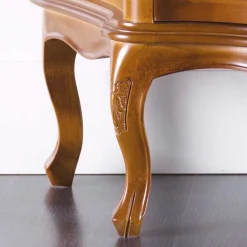 Wohnen Barock Möbel|Tv & Hifi-Möbel*TV Unterschrank im Barock Stil Dentro Nussbaumfarben