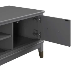 Wohnen Tv & Hifi-Möbel|Tv & Hifi-Möbel*TV Unterschrank in Grau und Gold - Tamila