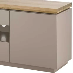 Wohnen TV Unterschrank in Taupe & Akazie - Anja