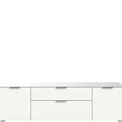 Wohnen TV Unterschrank in Weiß - Intiatos