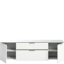 Wohnen TV Unterschrank in Weiß - Intiatos