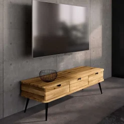 Wohnen TV Unterschrank mit drei Schubladen - Casarius