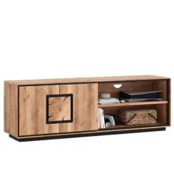 Wohnen Sideboards & Kommoden|Sideboards & Kommoden*TV Unterschrank mit Hirnholz Applikation - Shipper
