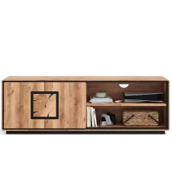 Wohnen Sideboards & Kommoden|Sideboards & Kommoden*TV Unterschrank mit Hirnholz Applikation - Shipper