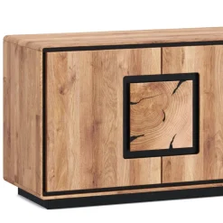 Wohnen Sideboards & Kommoden|Sideboards & Kommoden*TV Unterschrank mit Hirnholz Applikation - Shipper