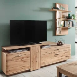 Wohnen TV Wohnkombination in Eiche - Crokas (zweiteilig)