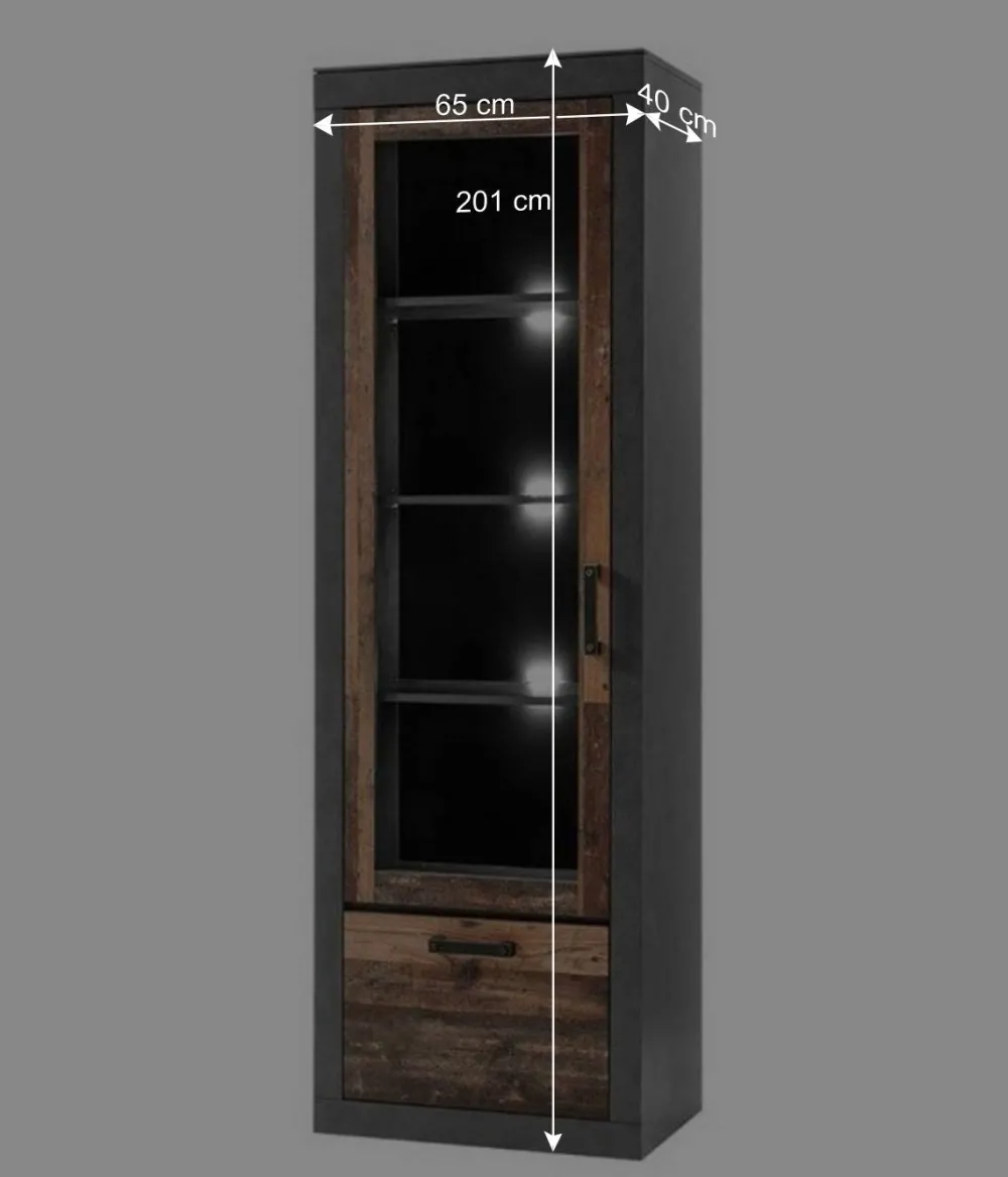 Wohnen TV Wohnmöbel Kombi - Timuras (vierteilig)