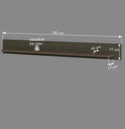 Wohnen TV Wohnwand in Eukalyptus und Eiche Optik - Promo (dreiteilig)