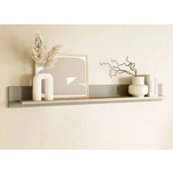 Wohnen TV Wohnwand in Eukalyptus und Eiche Optik - Promo (dreiteilig)