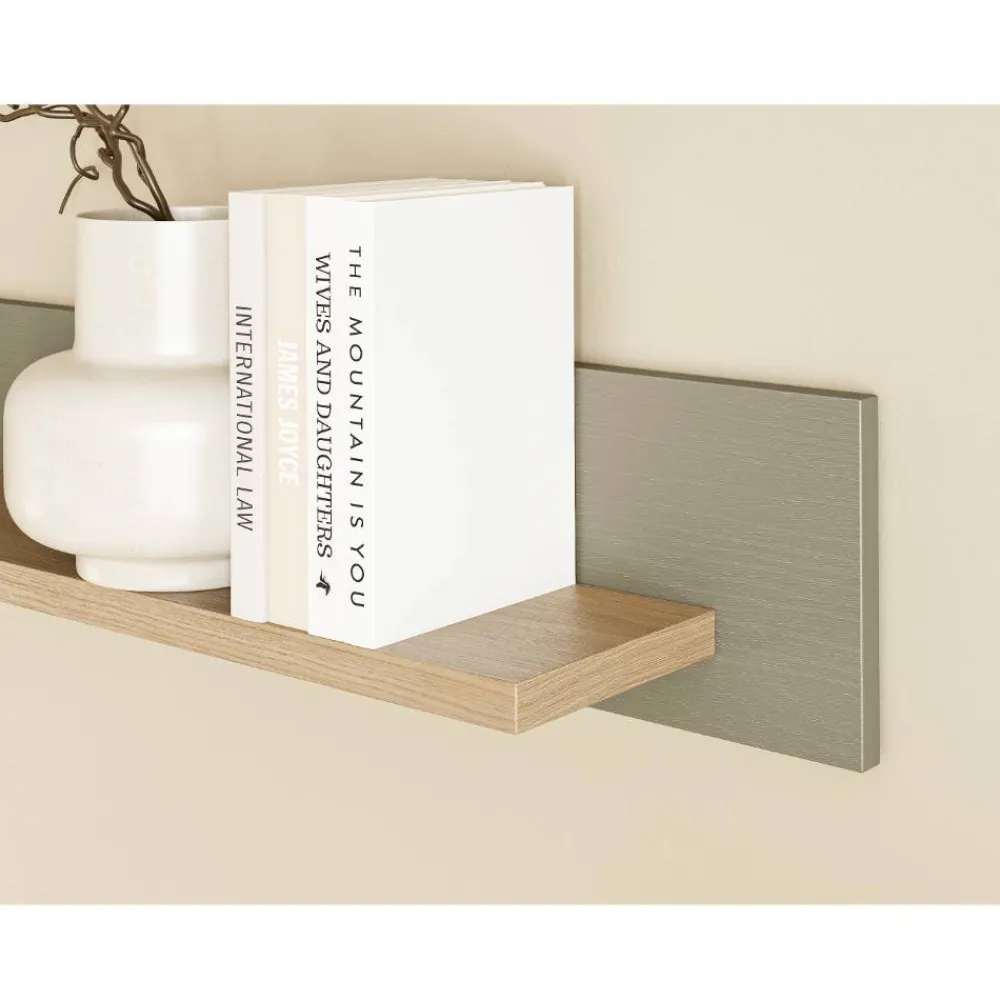 Wohnen TV Wohnwand in Eukalyptus und Eiche Optik - Promo (dreiteilig)