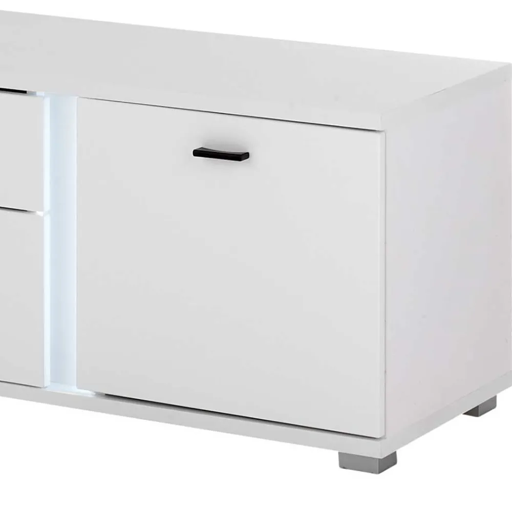 Wohnen TV Wohnwand Kombi mit Licht - Tirol (dreiteilig)