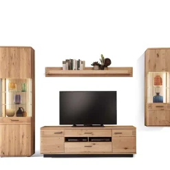 Wohnen TV Wohnwand Möbel als Set - Crupean (vierteilig)