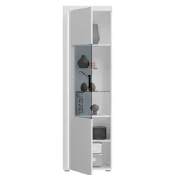 Wohnen Wohnwände|Wohnwand*TV Wohnwand Möbel mit LED Set - Gomata (vierteilig)