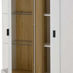 Wohnen Wohnwände|Wohnwand*TV Wohnwand Möbelkombi mit LED - Racelyn (vierteilig)