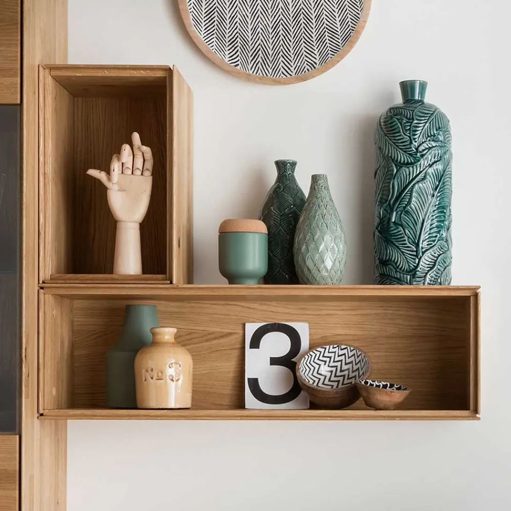 Wohnen Wohnwände|Wohnwand*TV Wohnwand Set massiv - Sinta (vierteilig)