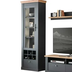 Wohnen TV Wohnwandmöbel 297 cm breit - Lionel (vierteilig)