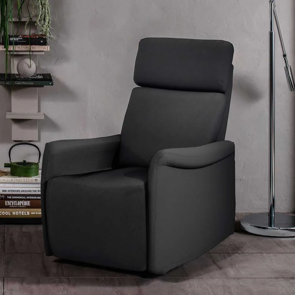 Wohnen Sessel & Hocker|Sessel*TV Wohnzimmersessel in Anthrazit - Zalona