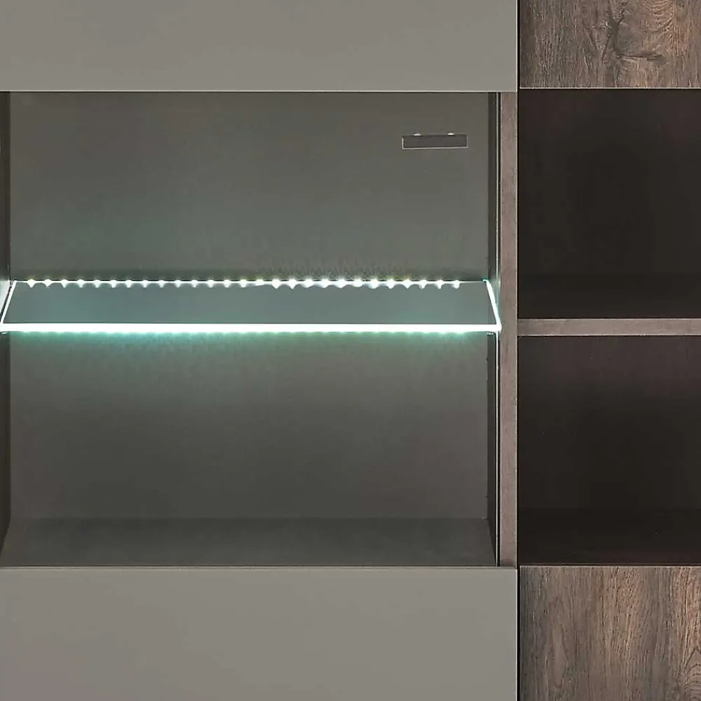 Wohnen TV Wohwand Kombination modern - Mundo (vierteilig)