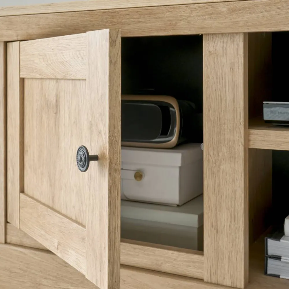 Wohnen Wohnzimmerschränke*TV-Board und Wandboard Set - Hengas (zweiteilig)