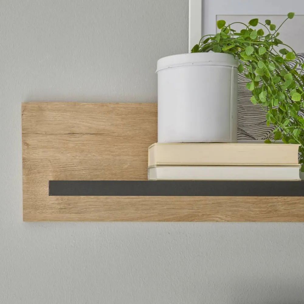 Wohnen Wohnzimmerschränke*TV-Board und Wandboard Set - Hengas (zweiteilig)