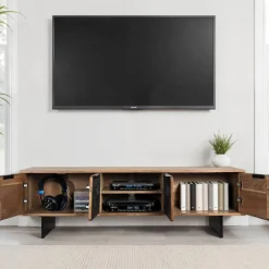 Wohnen TV-Lowboard aus Akazie Massivholz - Milo