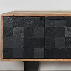 Wohnen TV-Lowboard aus Akazie Massivholz - Milo