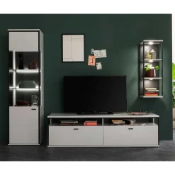 Wohnen TV-Wohnwandmöbel Kombination - Loazin (dreiteilig)