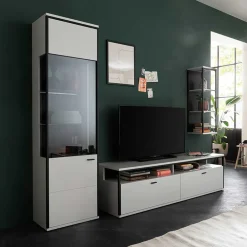 Wohnen TV-Wohnwandmöbel Kombination - Loazin (dreiteilig)