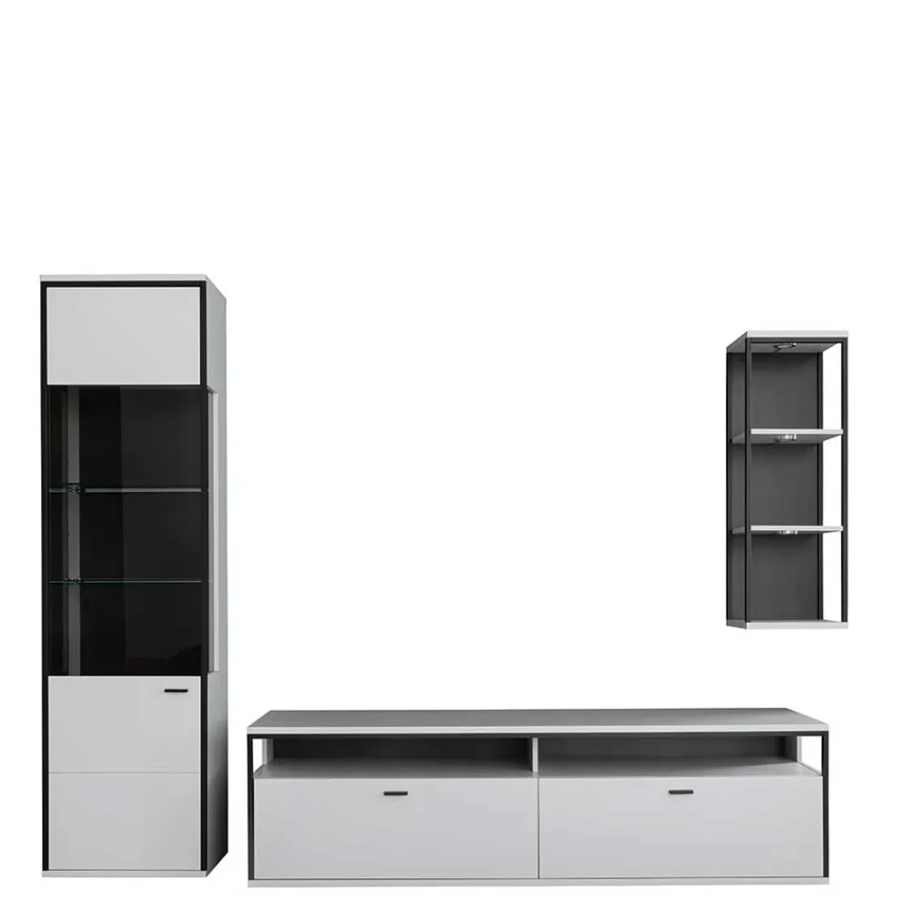 Wohnen TV-Wohnwandmöbel Kombination - Loazin (dreiteilig)