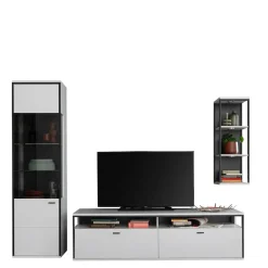 Wohnen TV-Wohnwandmöbel Kombination - Loazin (dreiteilig)