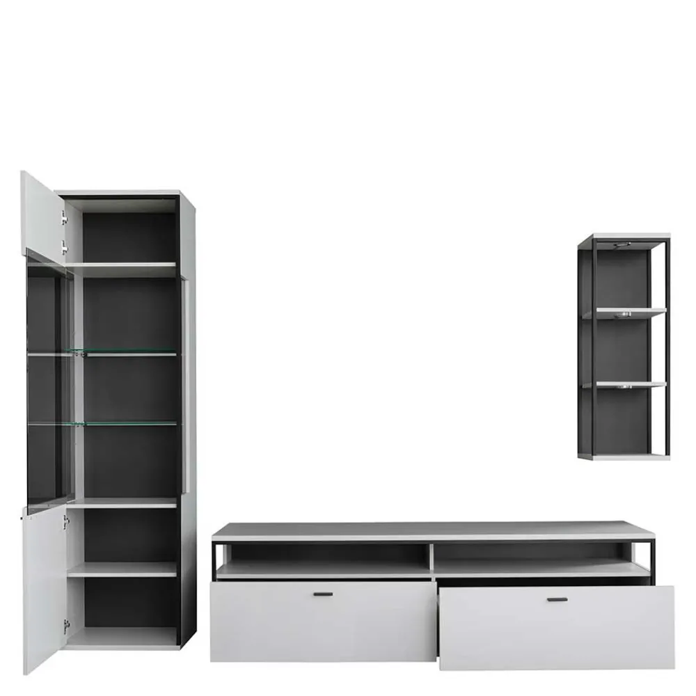 Wohnen TV-Wohnwandmöbel Kombination - Loazin (dreiteilig)