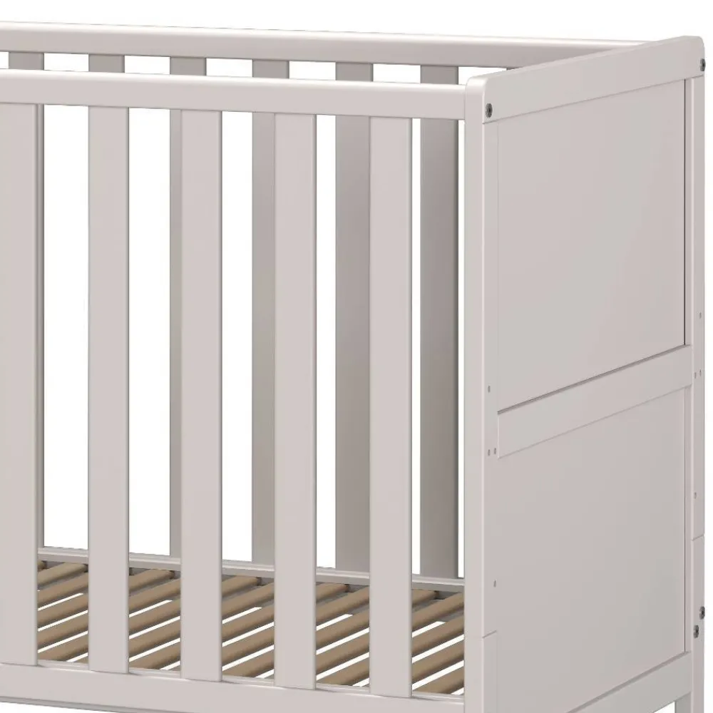 Wohnen Kindermöbel|Babybetten*Umbaubares Kinderbett in Hellgrau - Afilon