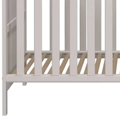 Wohnen Kindermöbel|Babybetten*Umbaubares Kinderbett in Hellgrau - Afilon